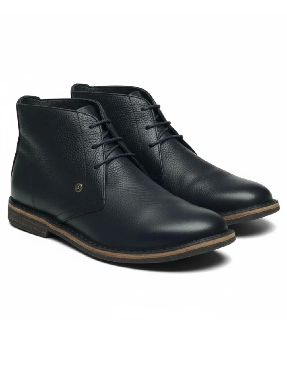 J Shoes ミ★ Sleek Fashion Forward Mohave 2 Chukka Boots ミ★ Black Leather ミ★ 8.5M